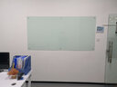 惠鑫钢化玻璃白板办公家用培训教学黑板投影超白哑光白板搪瓷树脂珐琅板墙手写字板涂鸦展板会议室专用 60*90CM 实拍图