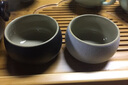 古德窑  私人定制陶瓷茶杯品茗杯主人单杯刻字生肖小茶盏功夫茶具 《黑色》陶-圆融杯拍下备注姓氏 实拍图