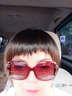 帕尼曼偏光太阳眼镜女墨镜山茶花镂空大框圆脸显瘦妈妈开车街拍防紫外线 【偏光女士墨镜】气质红 实拍图