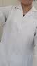 迪塞雅医生白大褂长袖护士服修身白大衣医用女工作服实验药店房工衣定制 纯白无腰带（女款长袖） 2XL 实拍图