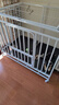 蔻丝【加粗全方管】狗笼子中大型犬一体带厕所分离金毛边牧拉布拉多笼 【三代110款雅白】15MM方管 实拍图