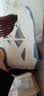曹途（CAOTU）【加绒可选】男鞋新款透气运动鞋男加绒棉鞋板鞋增高鞋子男休闲鞋 白蓝（增高版） 44标准运动码 实拍图