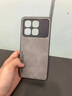 HotFire 适用红米k70至尊版手机壳 小米 Redmi K70 Ultra保护套 升级肤感羊巴皮磨砂镜头全包硅胶-烟灰色 实拍图