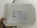 海斯迪克 HK-5174 塑料加厚托盘 酒店PP塑料长方形托盘食堂水果盘 43*30cm白色 晒单实拍图