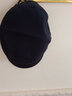 歌希尼尔帽子男春秋鸭舌帽军帽韩版平顶帽男士秋冬百搭休闲夏季女中老年帽 藏青色 M 58cm中码适合56-59头围 实拍图