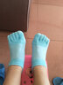 恒源祥五指袜女夏季薄款纯棉短筒分趾袜船袜网眼吸汗透气女棉袜五指袜 浅色款 5双 均码 【适合35-39的鞋码】 实拍图
