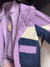 戴维贝拉（DAVE＆BELLA）冬季加厚大童棉服中大童冲锋衣女童外衣内胆两件套儿童冬装男童 紫色 130cm（建议身高120-130cm） 晒单实拍图
