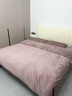 睡眠博士加厚牛奶绒四件套冬季保暖被套床单枕套床上用品 200*230cm 实拍图