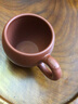 陶曦宜兴紫砂杯小茶杯品茗杯纯手工单杯主人杯带把功夫茶具小口茶杯子 大红袍带把款 实拍图