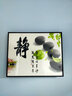 柳莺花燕免打孔电表箱装饰画现代简约客厅餐厅挂画电闸箱配电箱遮挡壁画 禅意静心 50X40遮挡40X30 液压款 实拍图