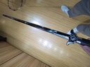 京跃 不锈钢伸缩剑武术剑表演剑太极剑伸缩太极剑中老年晨练剑未开刃 全长102cm（送红色剑穗+剑包） 实拍图