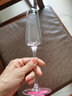 格娜斯 水晶香槟杯高脚杯套装红酒杯起泡酒杯结婚礼物鸡尾酒甜酒杯对杯 美人款 2支装 200ml 实拍图