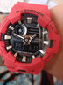 卡西欧（CASIO）男表黑金G-SHOCK双显运动防水时尚腕表送男友礼物 GA-110LS-1A灰冰韧 实拍图