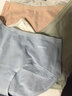 恒源祥女士内裤纯色棉质内裤女生中腰无痕抗菌三角内裤夏天季薄款4条 阳春白雪 XL 实拍图