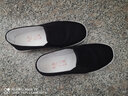 布舍元传统千层一脚蹬防臭老北京布鞋休闲中老年男鞋牛筋底YW3PT 39码 实拍图