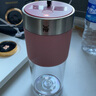 WMF福腾宝便携式榨汁机多功能家用小型无线充电迷你料理榨汁杯 便携搅拌杯（蔷薇粉） 实拍图