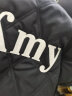 AEMAPE外套女2024春夏季新款棉服小个子菱形格棒球服短外套女装上衣 黑色 L_100-115斤 晒单实拍图