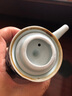 和风四季 日式釉下彩陶瓷手绘茶具功夫茶壶提梁茶壶茶具养生壶套装茶杯 钩藤茶杯(130ml)单个 实拍图