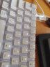 COLORRECO卡乐瑞可 C068机械键盘有线/无线便携游戏办公家用RGB三模客制化键盘无线蓝牙热插拔 白色(白光)有线版 青轴 实拍图
