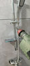 尊驰简易花洒套装龙头混水阀增压淋雨喷头淋浴器浴室龙头冷热升降支架 黄铜加厚龙头+超强增压套装 实拍图