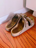 BIRKENSTOCK勃肯德国进口男女款经典舒适软木Arizona双扣拖鞋送父亲送长辈 棕色正常版151181 44 实拍图