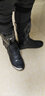 BENKIA【双11爆款】宾骑亚摩托车骑行靴机车赛车鞋防水防摔骑行鞋男秋冬 【四季款】暗夜黑赛道版 41（国标码255） 实拍图