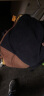 Cote&Ciel 双肩包苹果笔记本电脑包外星人防水书包潮流男女旅行背包Isar 环保帆布 深蓝+棕色 28025 15英寸 实拍图
