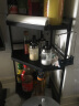 达派屋（DAPAI HOME）不锈钢厨房置物架调料架子家用台面三角多功能转角调味品收纳架 三层边长30 实拍图