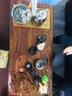 恒越 紫砂茶具套装四合一全自动电磁炉茶盘茶台茶海冰裂整套茶具汝窑功夫茶壶茶杯茶具套装家用 24三乌金石世玻璃全自动 实拍图