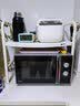 宝优妮厨房置物架空气炸锅架微波炉烤箱收纳架多功能电饭煲架落地置物架 【热款】DQ1210-C 实拍图