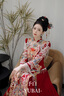泰勒马丁秀禾服新中式2025新款结婚礼服古装嫁衣新娘敬酒服出阁服龙凤褂 HF013丝绒 M 晒单实拍图
