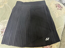 YONEX新款尤尼克斯羽毛球服短裙女yy百褶裙220113运动裙网球裙跑步 220113TCR黑色  L 实拍图