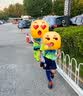 双星八特儿童足球鞋碎钉男女童6-12岁青少年中大童小学生训练免系带运动鞋 PU网眼（果绿） 32 实拍图