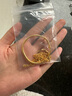 周六福（ZLF） 黄金戒指女足金莫比乌斯环素戒叠戴手饰ZERO 计价 14号-1.09g 实拍图