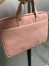 英制 笔记本电脑包女士适用华为matebook包苹果macbook手提pro小新air 玫瑰粉 13-14英寸 实拍图