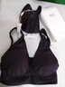 南极人运动文胸薄款微聚拢无钢圈文胸罩少女背心式运动内衣 黑色 L 实拍图