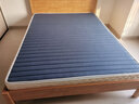 埃迪·蒙托棕垫 椰棕床垫 榻榻米垫  乳胶 踏踏米 宿舍床垫硬可折叠拆洗定做 亚麻蓝10CM厚（含2cm乳胶） 1.35*2.0米 实拍图