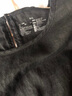 无印良品 MUJI 女式 法国亚麻水洗 短袖罩衫 28SC243 黑色 M/L 实拍图