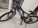 凤凰山地自行车男女变速公路车中小学生单车少年成人运动越野赛车 27速湖绿 油碟版-铝架顺泰套件 27.5寸【170-195CM】 实拍图