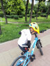 MARMOT 世界儿童自行车品牌排行榜前十名青少年学生山地车小孩运动单车 蓝白黑 -下单备注净身高 实拍图