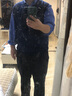 恒源祥羊毛衫背心毛衣V领马甲针织衫坎肩 08598551 藏青 190  实拍图