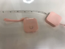 得力（deli） 迷你皮卷尺测量三围身高随身尺迷你便携皮尺量尺 家用量衣软尺小尺子【一键回收】 晴空蓝【2米】方型 79652 实拍图