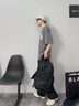 汉珀森 HARPRSON男士双肩包新款大容量电脑包大学生休闲旅行包初高中书包奢侈品 黑色 中号长30宽19高47CM（15英寸） 实拍图
