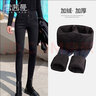 雪茜曼高腰牛仔裤女士加绒小脚秋冬加厚冬季显瘦显高紧身铅笔加绒裤 实拍图