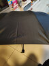 柏苑 超大号折叠雨伞黑胶手动三折商务伞三人大号雨伞个性创意男学生 10K超大号（125cm）3人-黑色 实拍图
