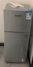 【尾货机】志高（CHIGO）【未拆全新机器】冰箱 家用双门小冰箱冷藏冷冻电冰箱 立体制冷 38P118双门【两天一度电】银色 实拍图