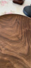 枝知北美黑胡桃木木质实木圆形创意家用干果茶点咖啡点心水果盘子托盘 【整木】黑胡桃木圆盘直径25cm 晒单实拍图
