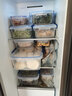 炬意（JY）收纳盒食品级密封防水透明保鲜盒子厨房冰箱冷冻冷藏塑料储物药箱 3件套:加高款小中大各1个 实拍图
