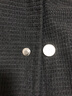 真维斯（Jeanswest）夹克男2026春夏宽松翻领落肩华夫格外套男士上衣潮黑色3XL 实拍图