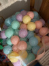 澳乐（AOLE-HW）海洋球彩色婴儿玩具球小孩宝宝户外球池儿童塑料球 冰淇淋色系海洋球7cm 100装 实拍图